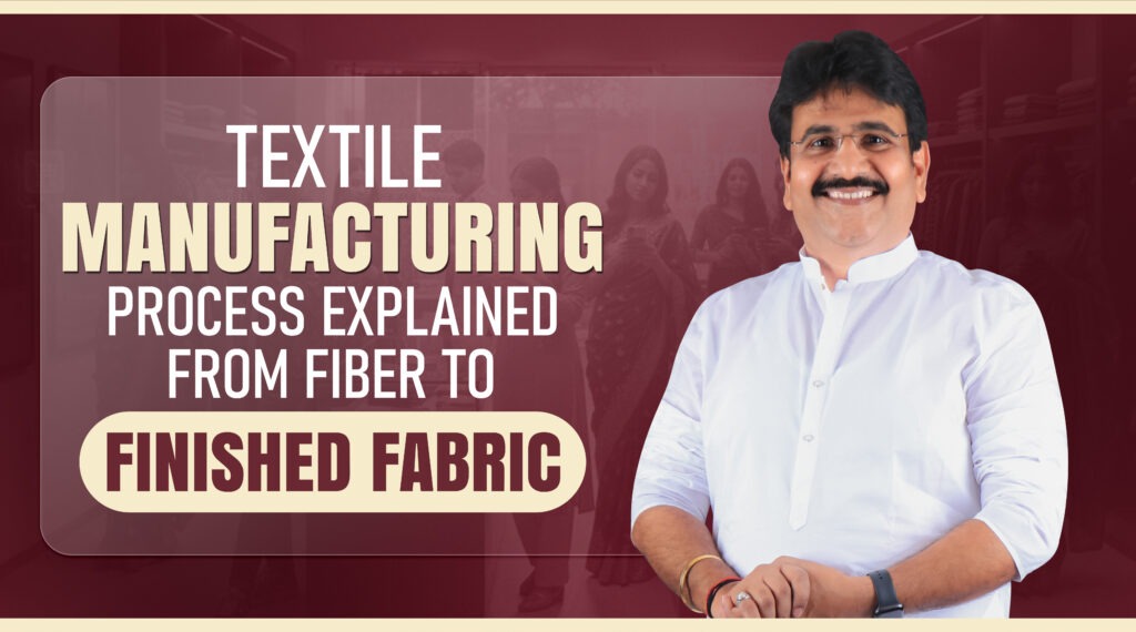 Textile Manufacturing Process Explained From Fiber to Finished Fabric