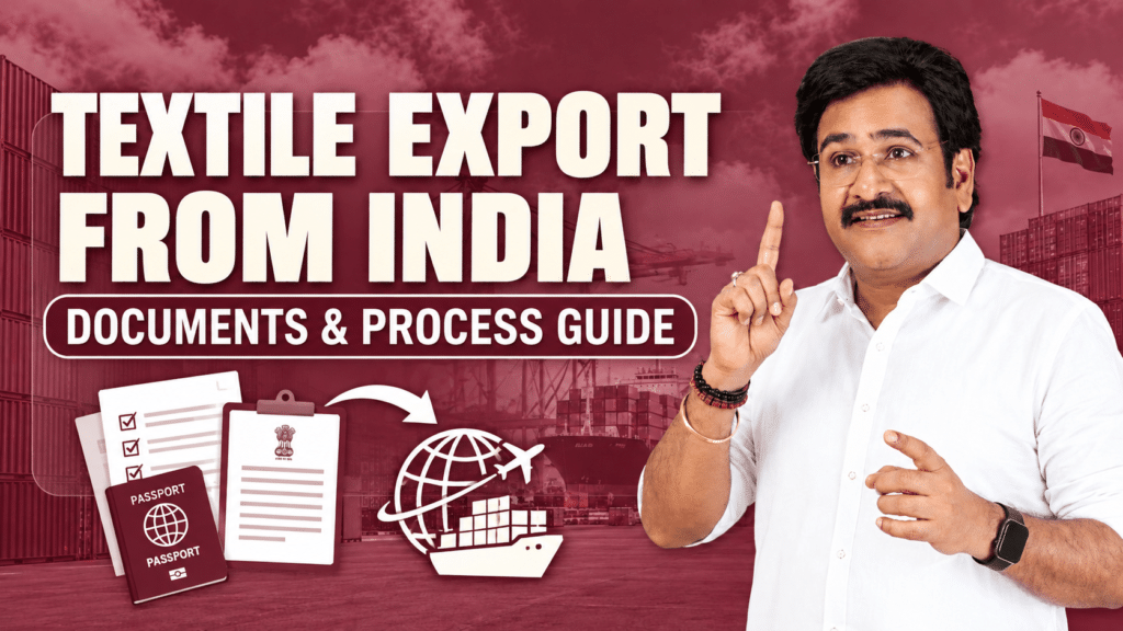 Textile Export from India: Documents & Process Guide